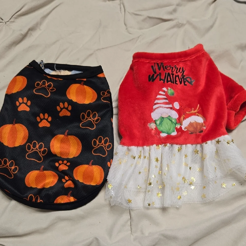 2 Xs Pet Clothing Holidays